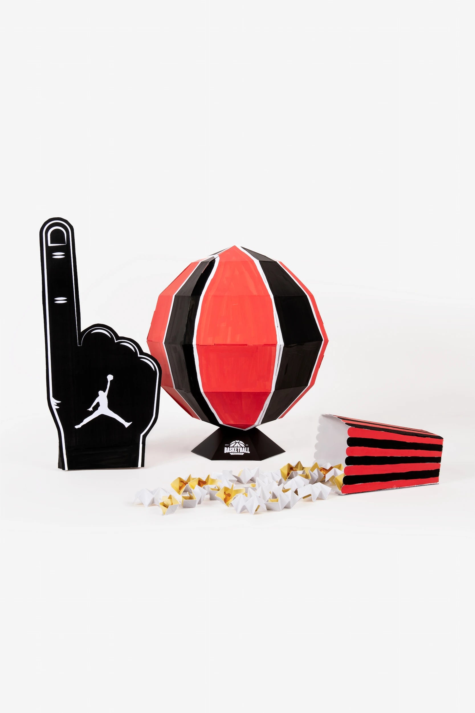Papercraft 3d - Basketball