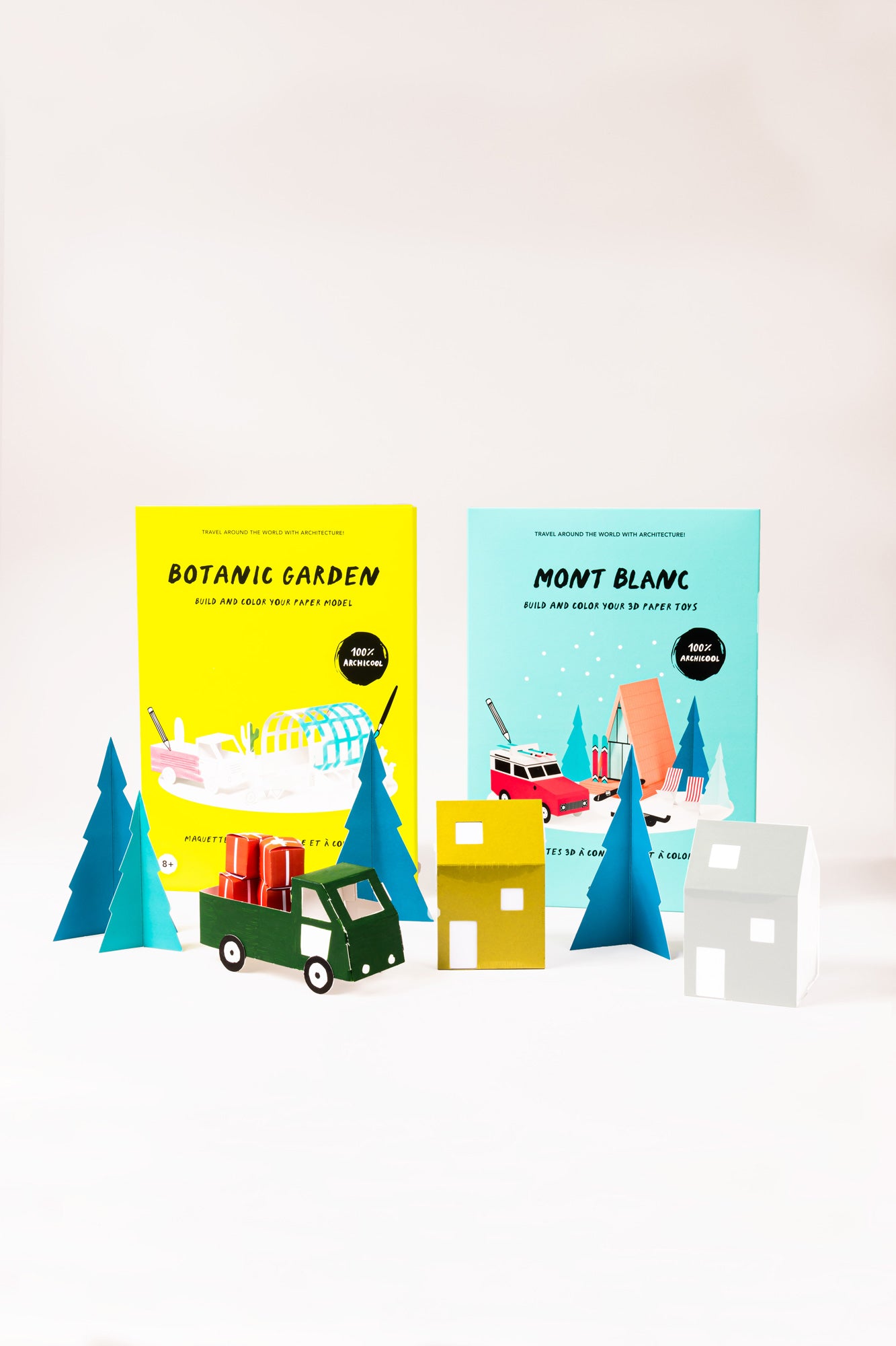 Pack nature - Mont blanc, Botanic garden et un bloc-notes