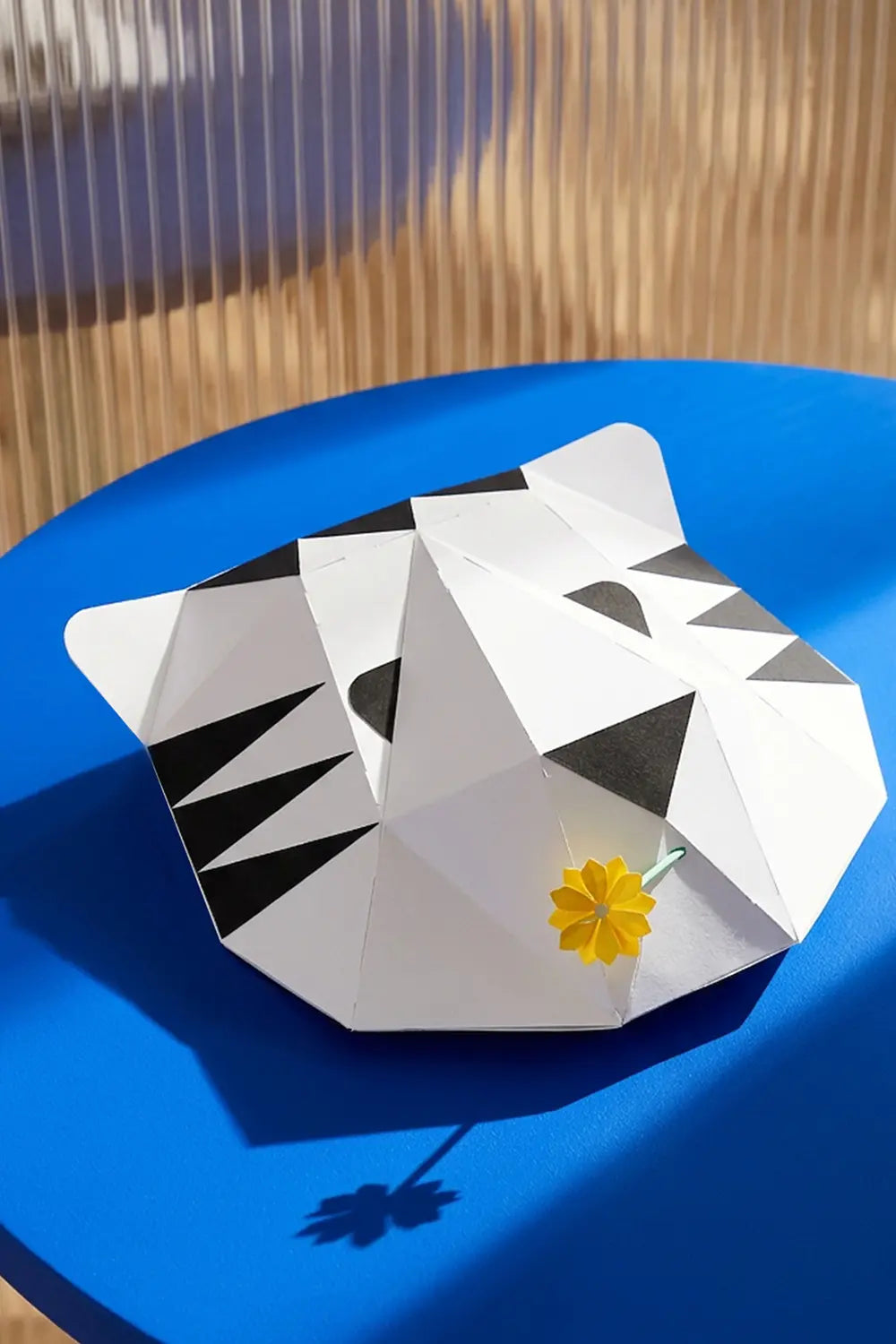 3D Model Papier Tigre — DIY Papercraft Kit