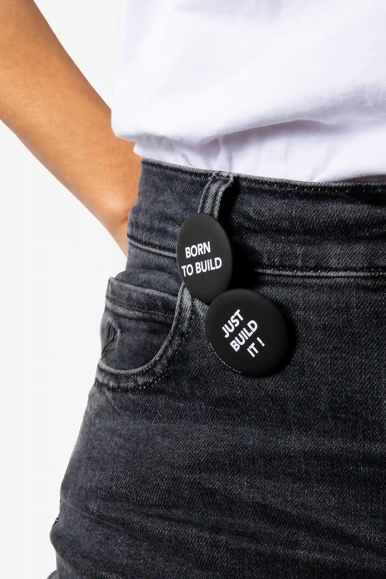 Just build it! - Black badge