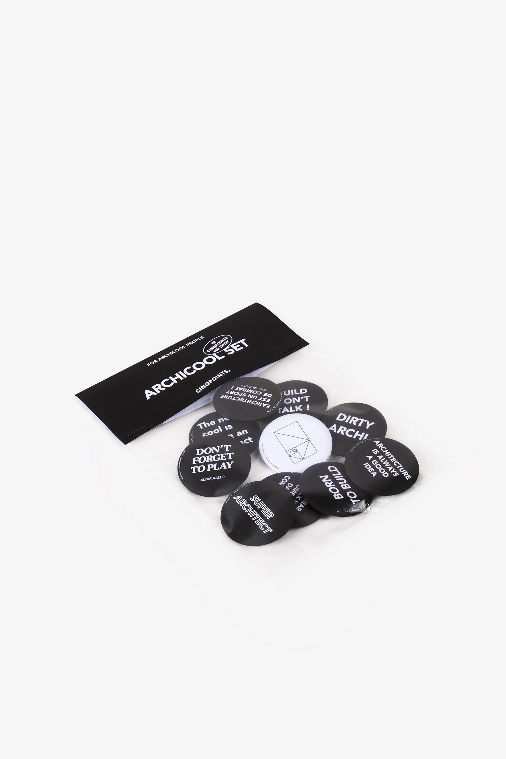 Pack de 10 badges N°3