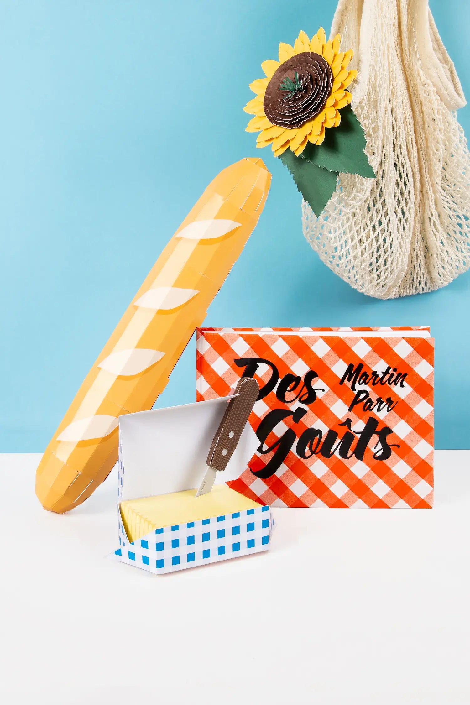 Papercraft Baguette - Souvenir en papier 3d