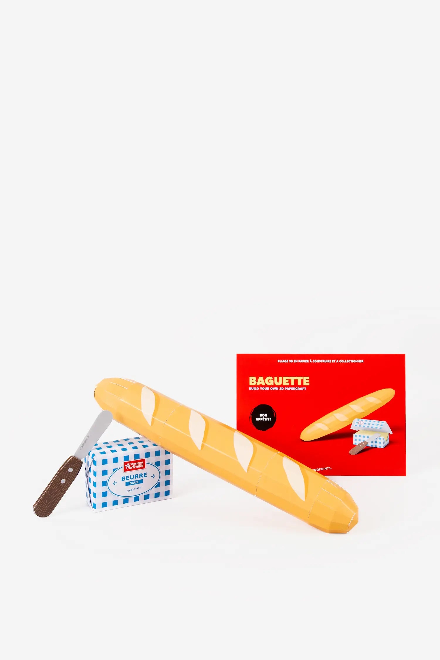 Pack Matin - Croissant & Baguette