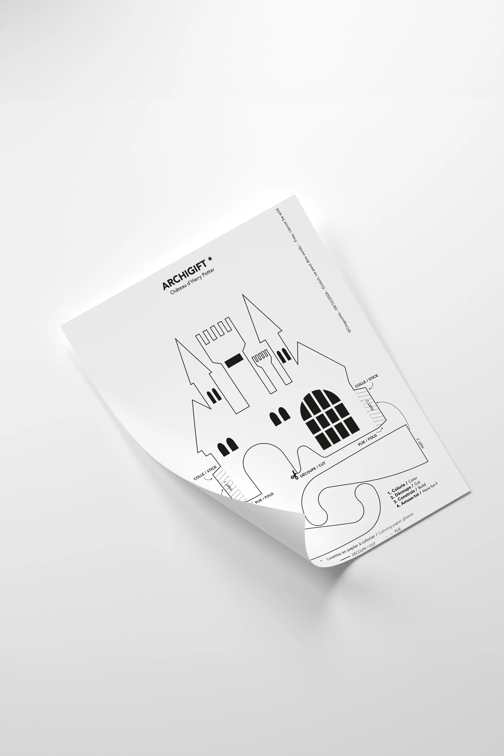 Lunettes château à télécharger