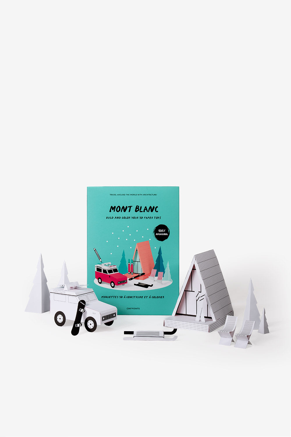 Papercraft 3d - Mont Blanc