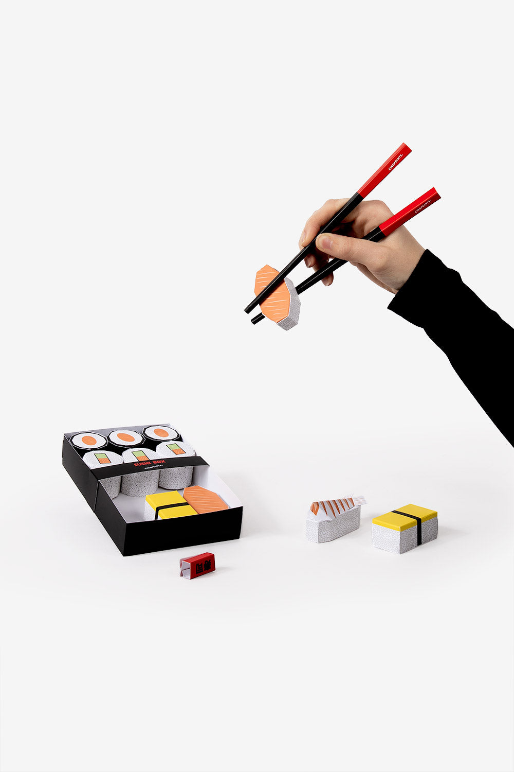 Papercraft Sushis - Souvenir en papier 3d