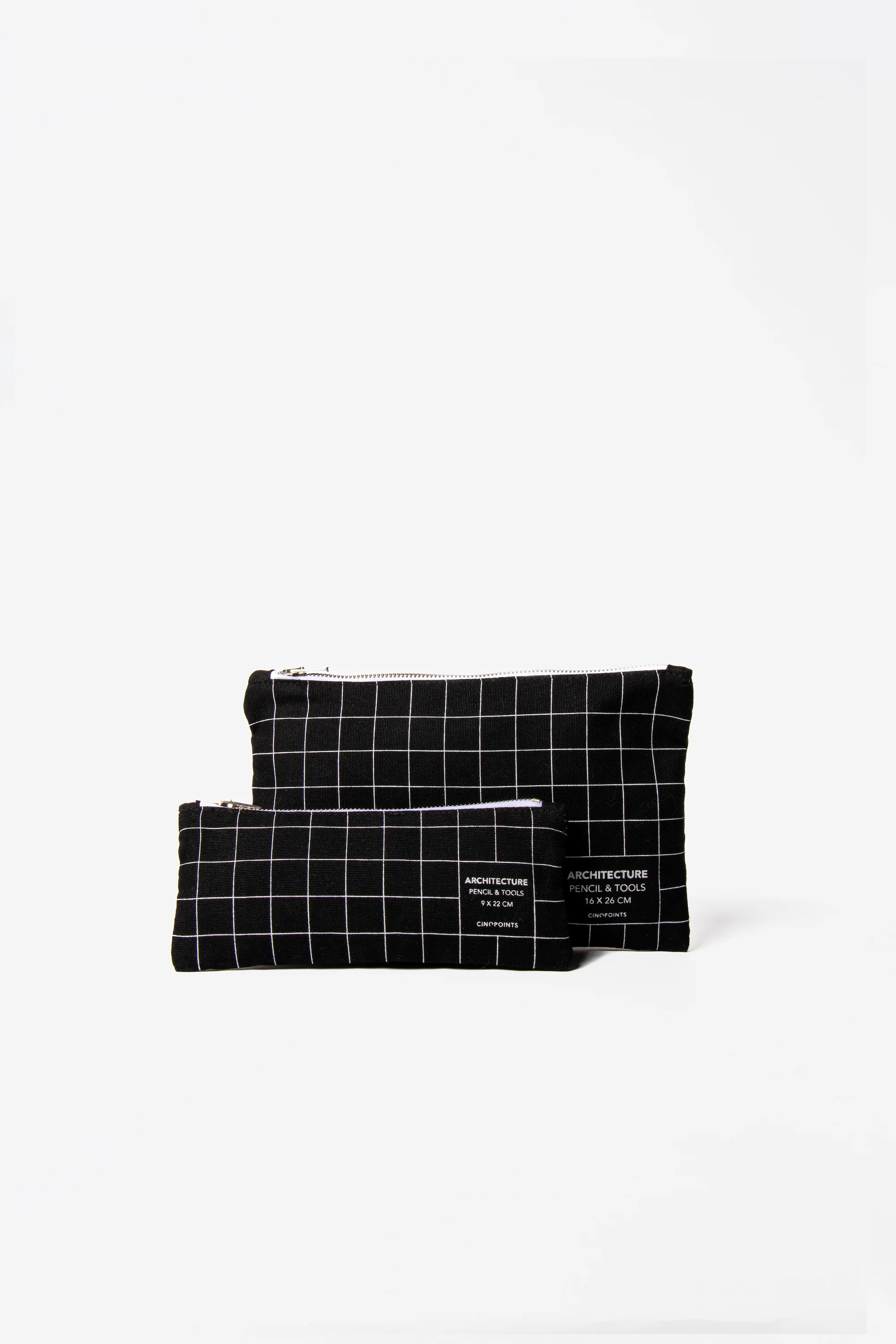 Large grid pencil case
