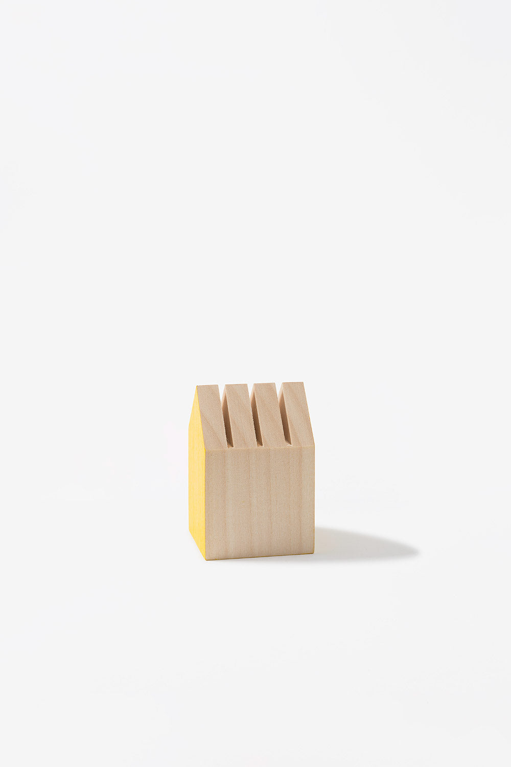 Colorful wooden card holder - Tiny House