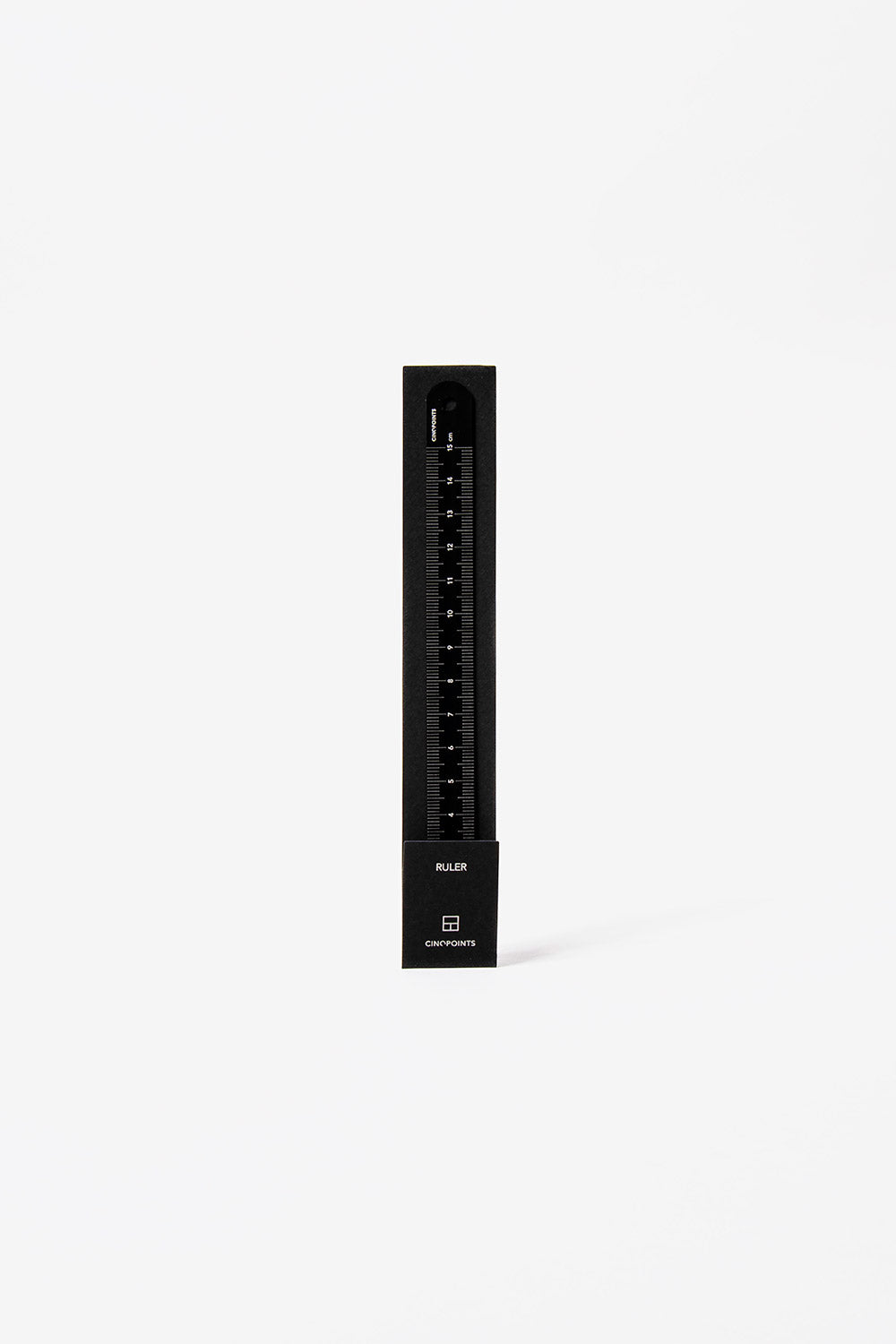 Réglet aluminium anodisé 15 cm