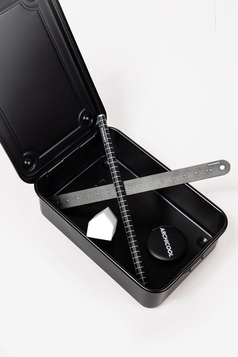 Réglet aluminium anodisé 15 cm