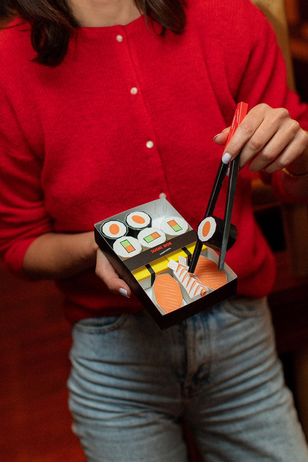 Papercraft Sushis - Souvenir en papier 3d