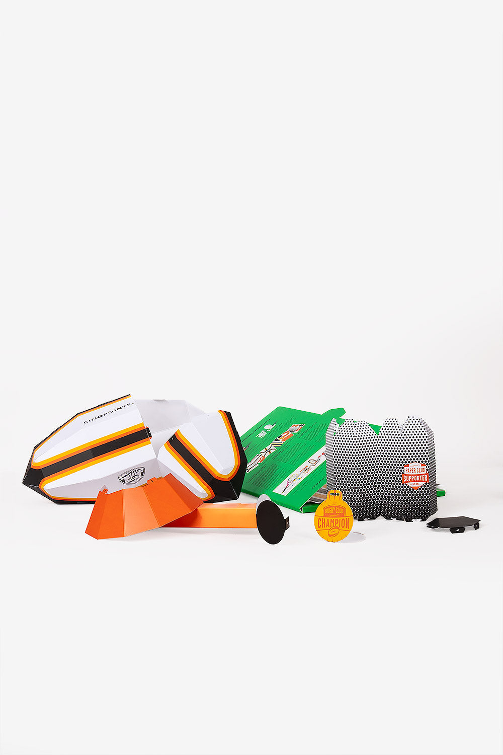 Papercraft 3d - Rubgy Club
