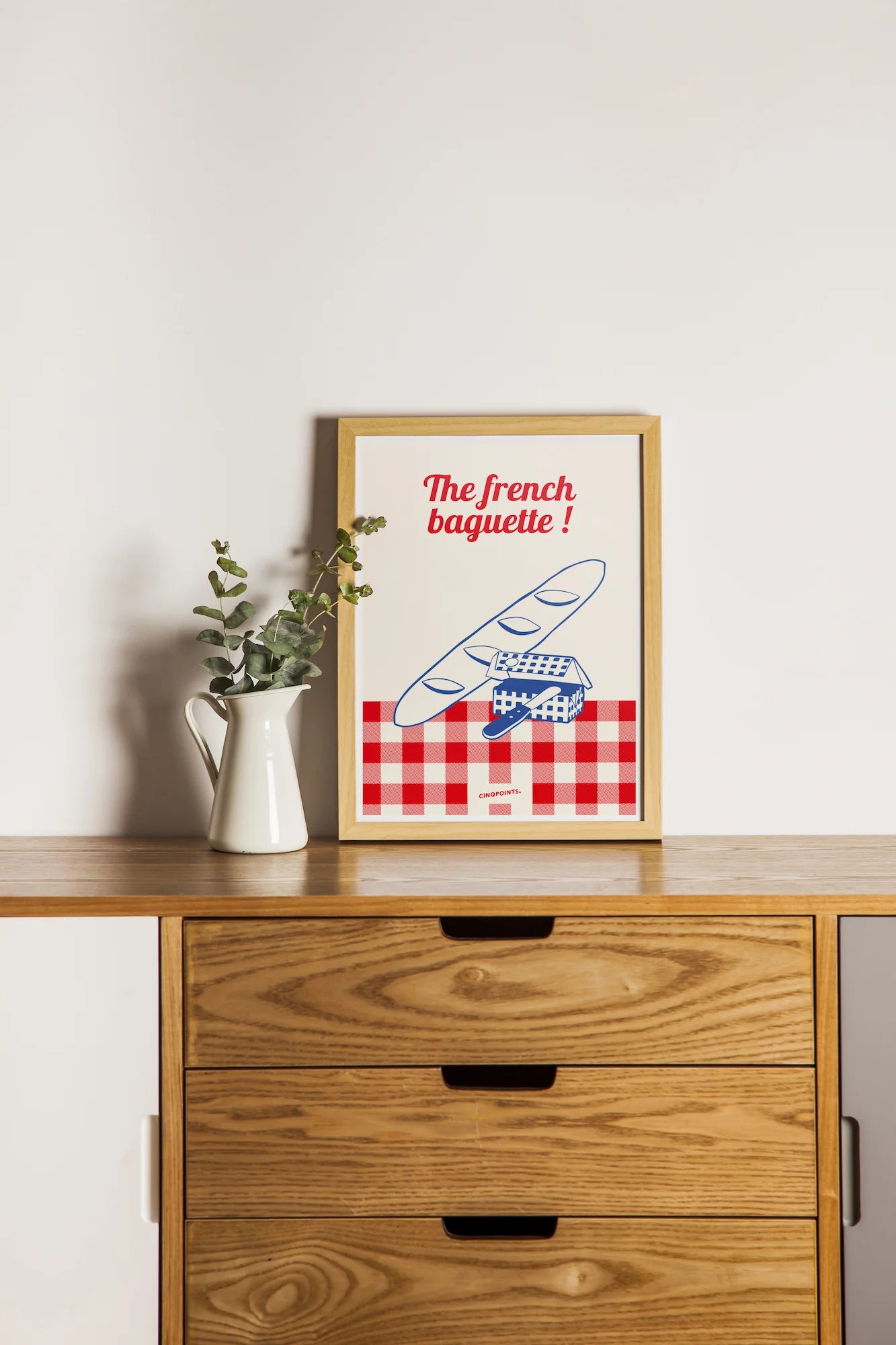 Affiche Motif French Baguette