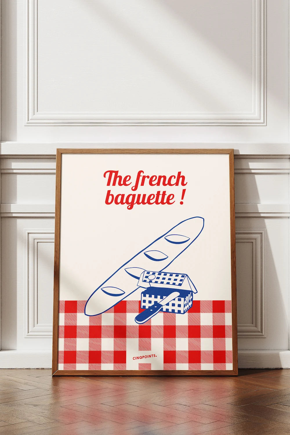 Affiche Motif French Baguette