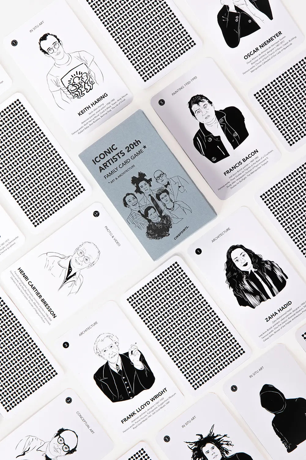 Happy Families Game - Iconic Artists 20th century | Cultural Gift