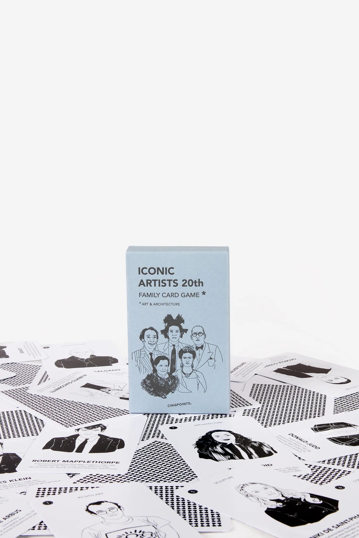 Jeu de 7 familles - Iconic Artists 20th century | Cadeau culturel