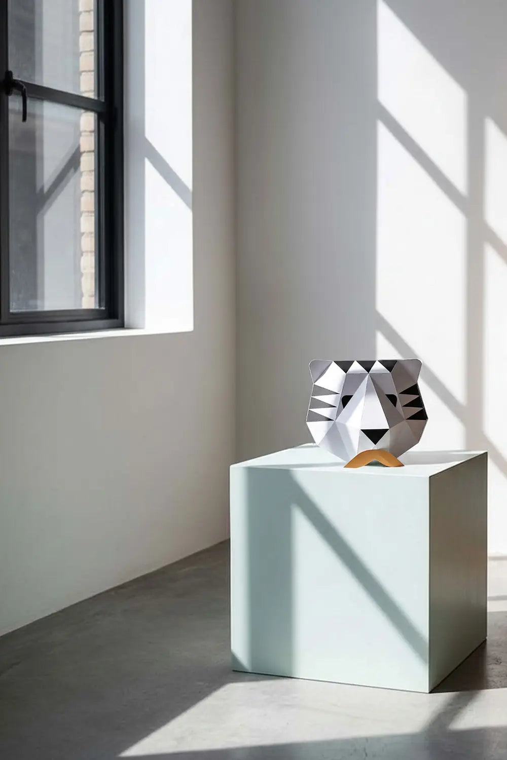 3D Model Papier Tigre — DIY Papercraft Kit