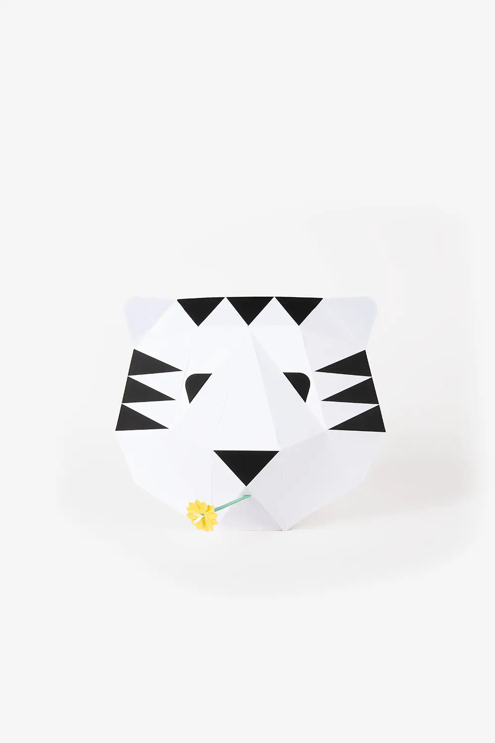 3D Model Papier Tigre — DIY Papercraft Kit