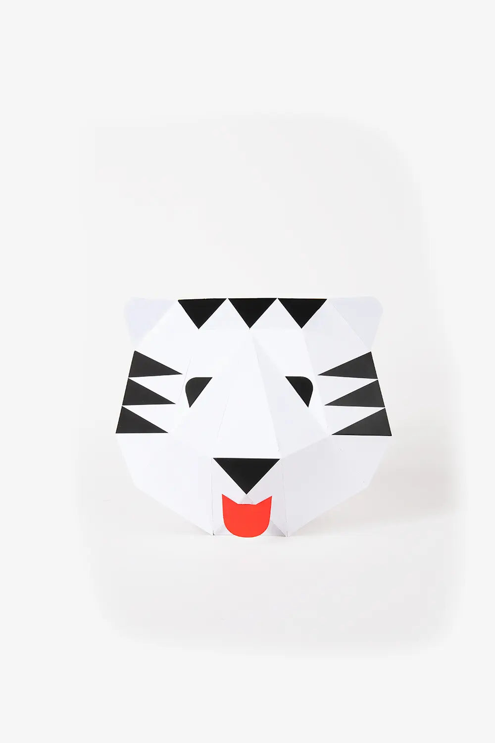 3D Model Papier Tigre — DIY Papercraft Kit