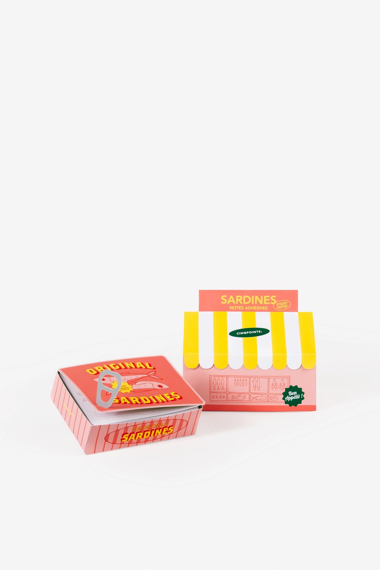 Sticky notes - Sardines - Pink