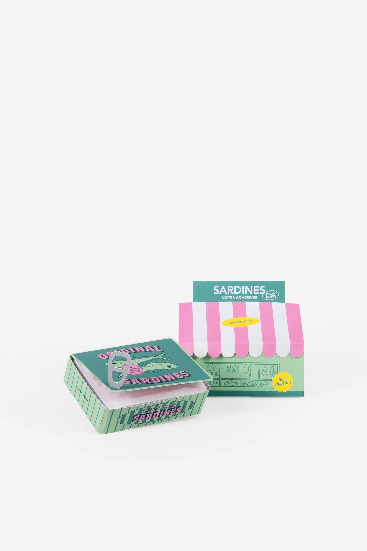 Sticky notes - Sardines - Green