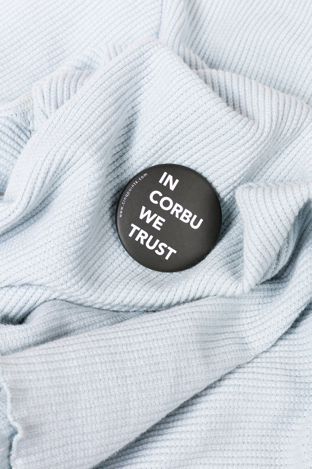 In Corbu we trust - badge
