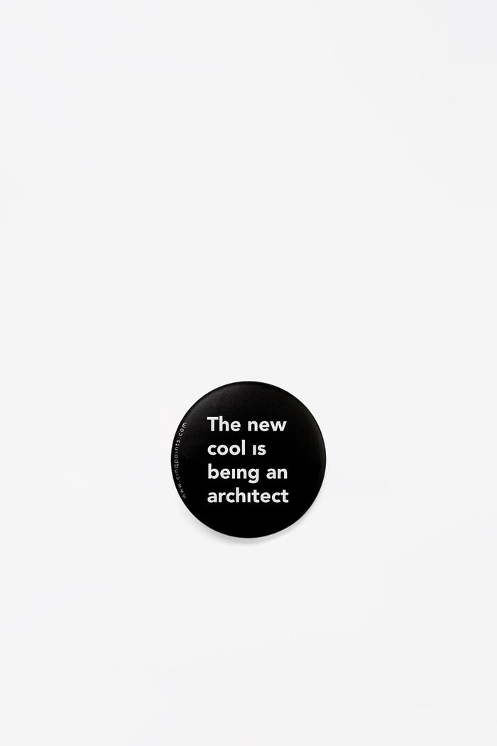 The New cool is being an architect badge