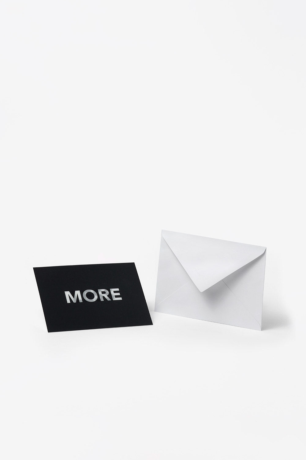 Carte lenticulaire Less is more