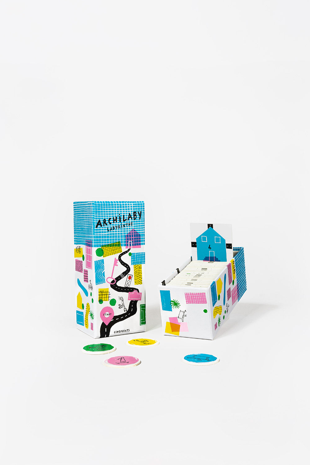 Pack Jeux Archi & Stratégie – Domino Coloré + Labyrinthe