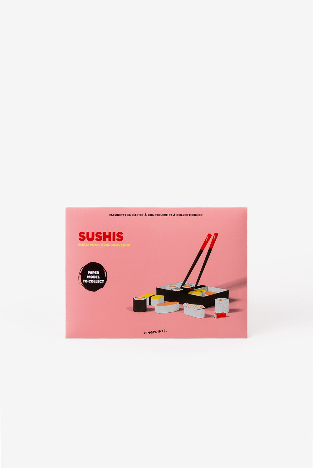 Papercraft Sushis - Souvenir en papier 3d