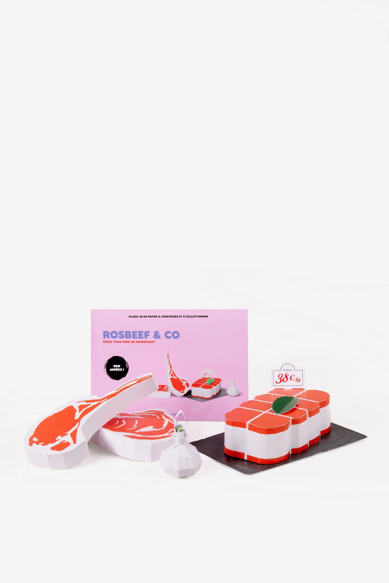 Papercraft Rosbeef & Co - Pliage en papier 3D