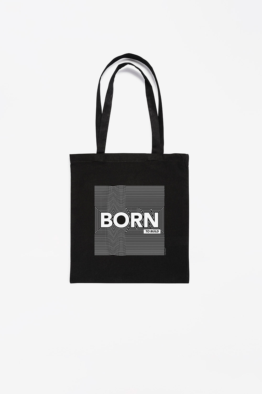 Born to Build - Black tote bag